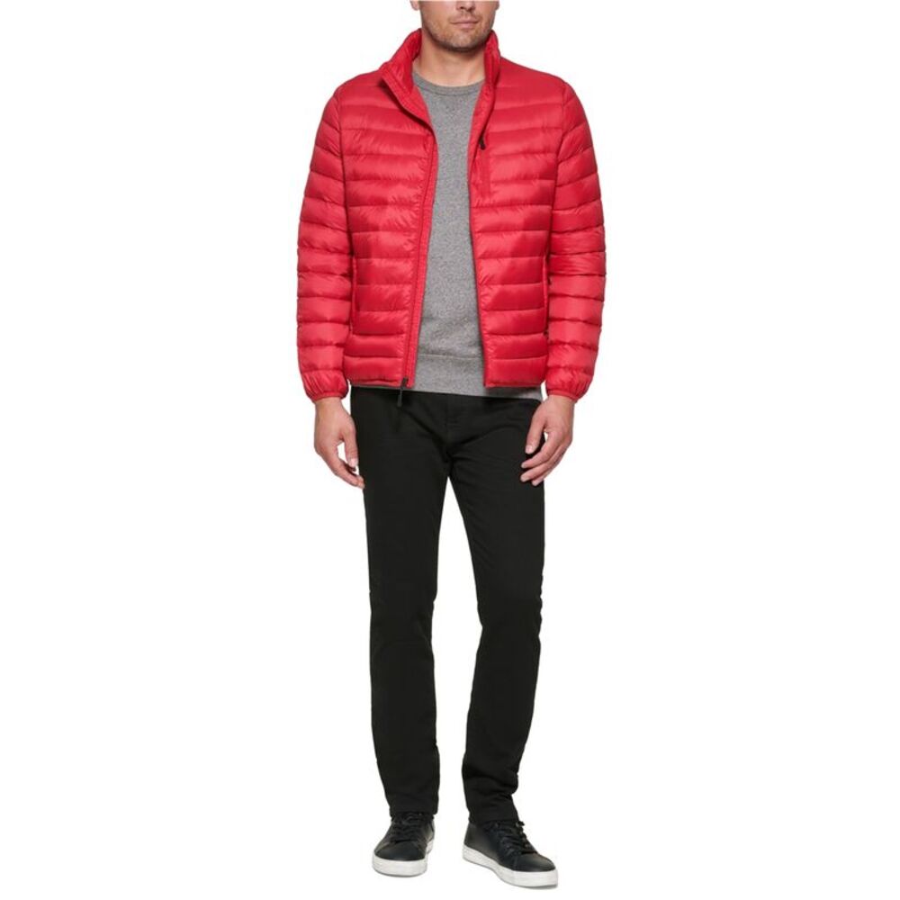Club Room Mens Down Packable Quilted Puffer Jacket, NWT